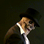 Realistic Skeleton Halloween Mask for Adults - Latex, 38 cm, Exposed Brains, view 3