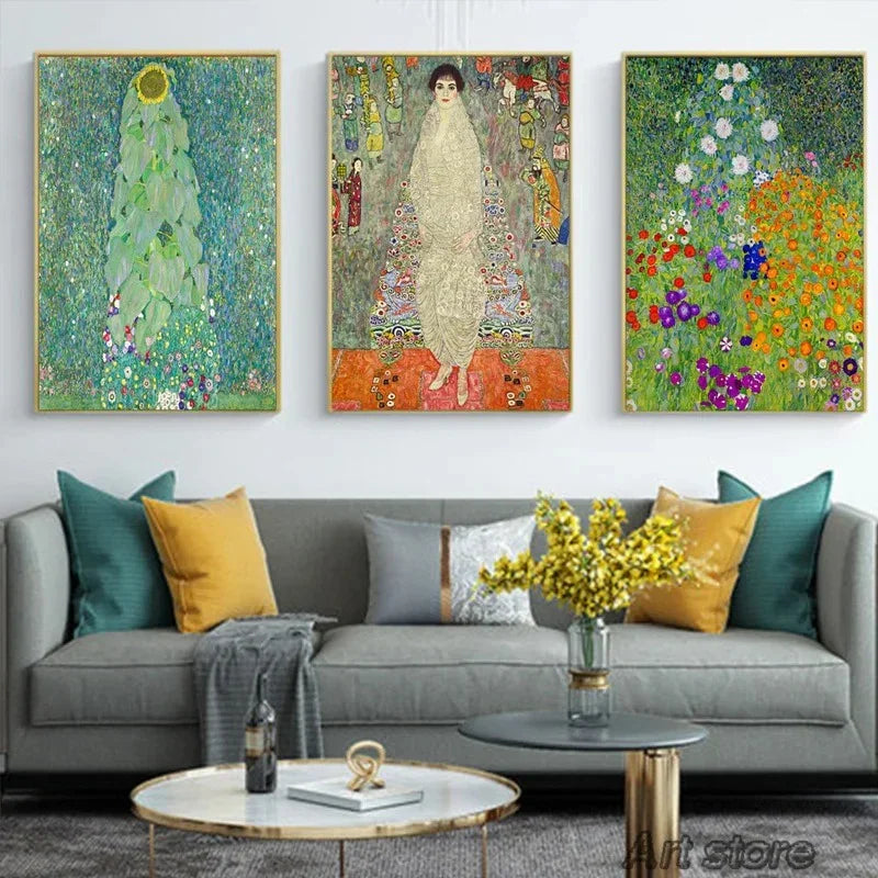 Coveford Garden by Gustav Klimt Livine Oakfield-Welvere