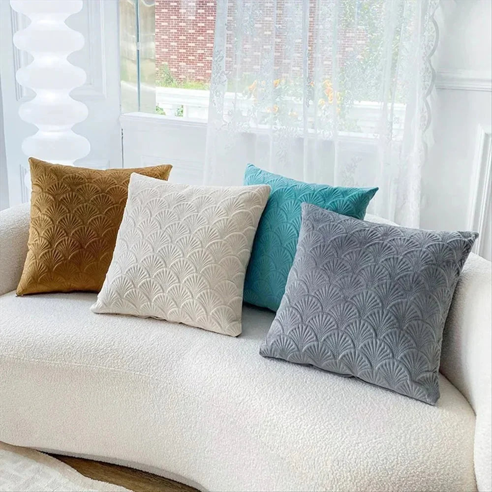 Coveford Shell Cushion Covers-Welvere