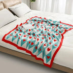 Covemere Bohemian Knitted Throw Blanket-Welvere