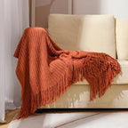 Covemont Bohemian Knitted Blanket Collection-Welvere