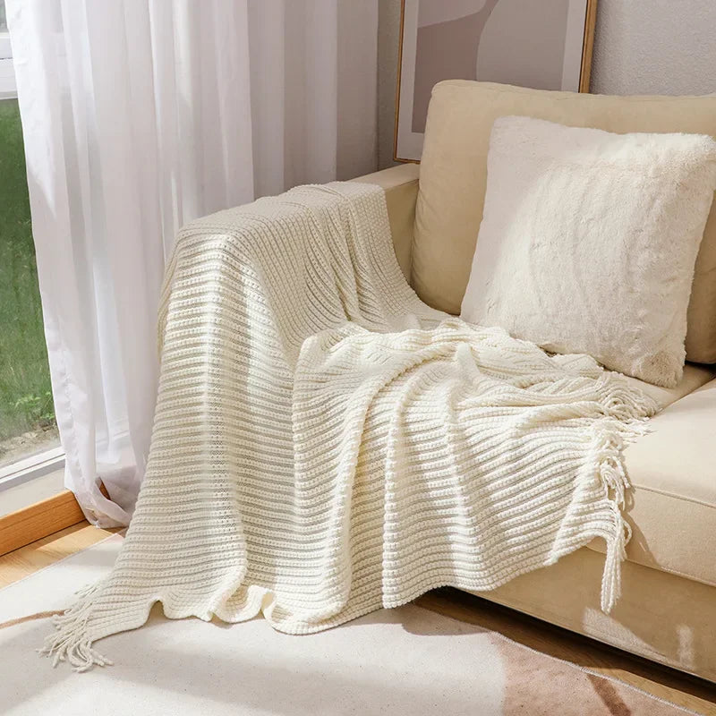 Covemont Bohemian Knitted Blanket Collection-Welvere