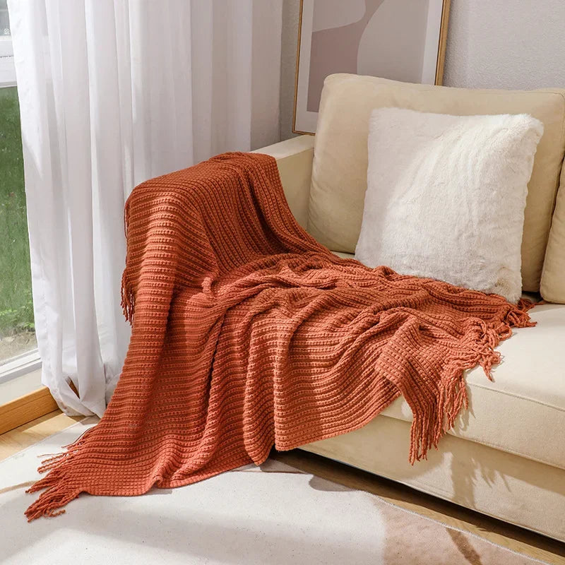 Covemont Bohemian Knitted Blanket Collection-Welvere