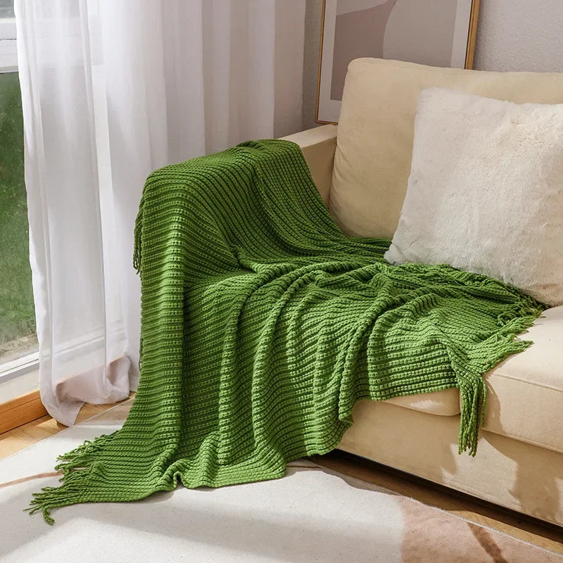 Covemont Bohemian Knitted Blanket Collection-Welvere