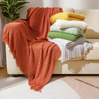 Covemont Bohemian Knitted Blanket Collection-Welvere