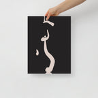 Museum-Quality Black Croquis Wall Art for Vibrant Spaces | Welvere-Welvere