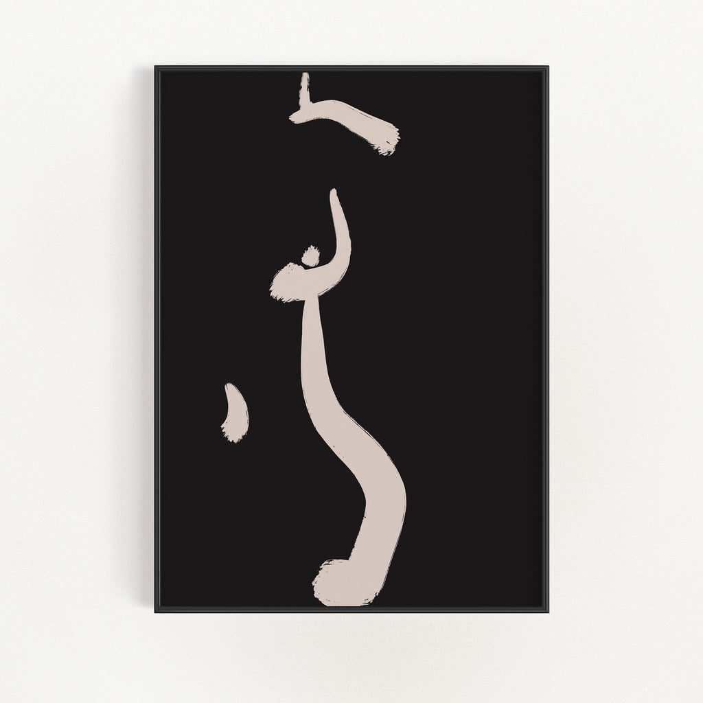 Museum-Quality Black Croquis Wall Art for Vibrant Spaces | Welvere-Welvere