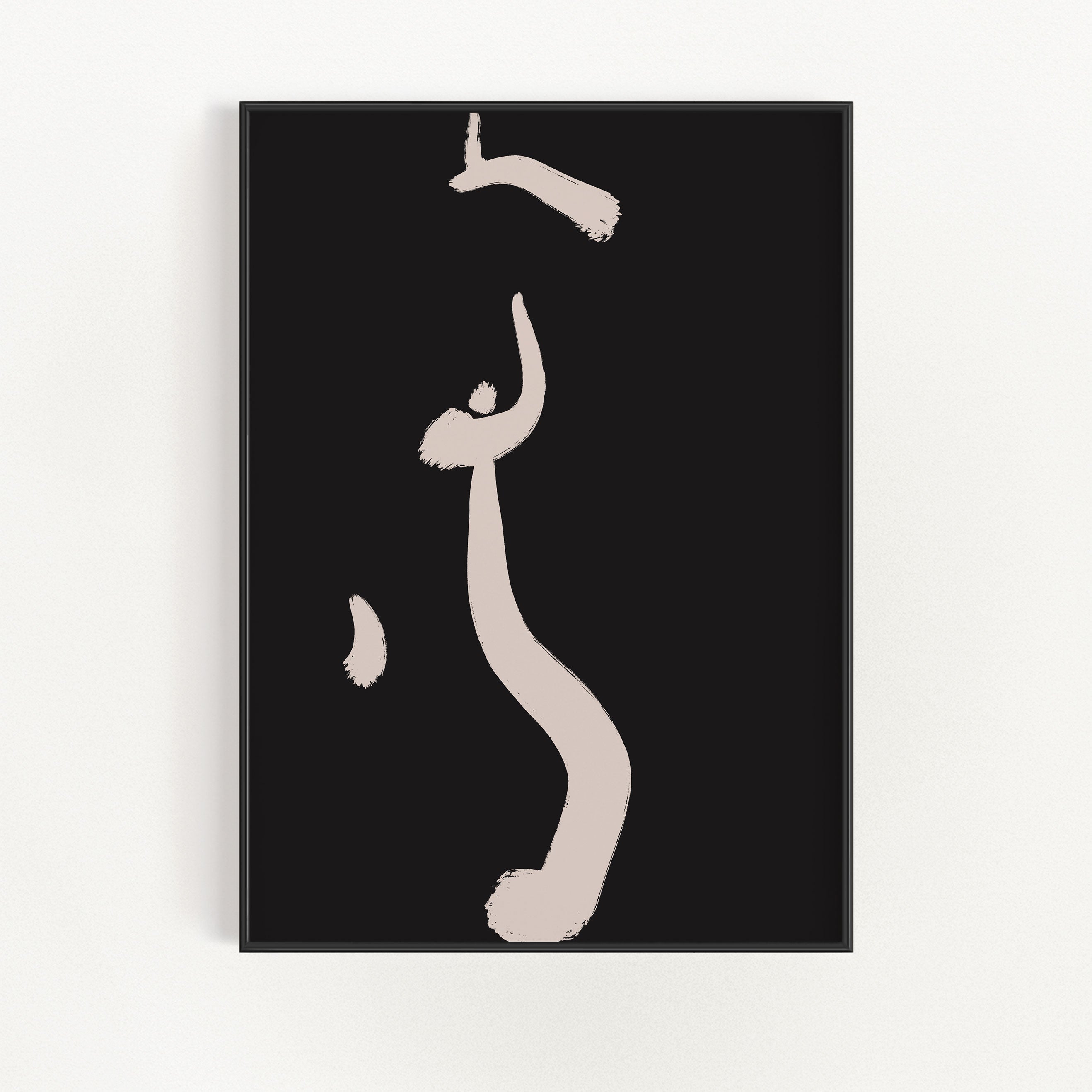 Museum-Quality Black Croquis Wall Art for Vibrant Spaces | Welvere-Welvere
