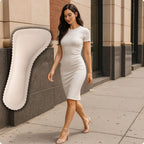 Cushion Insoles for Sandals, Non-Slip Grip, Breathable Comfort for Women