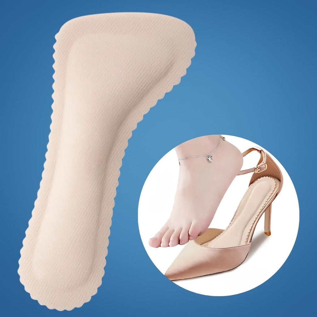 Cushion Insoles for Sandals, Non-Slip Grip, Breathable Comfort for Women