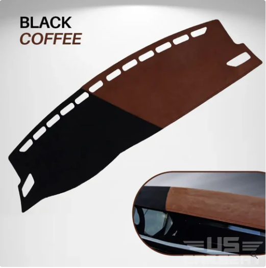 Custom-Fit Car Dashboard Mat, Five-Layer, Silicone Base, UV Protection