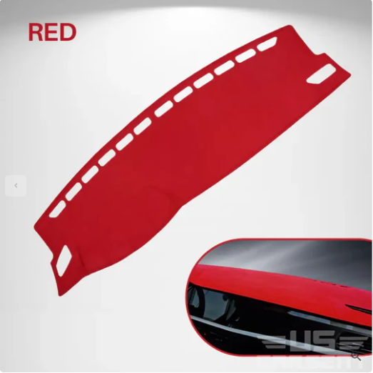 Custom-Fit Car Dashboard Mat, Five-Layer, Silicone Base, UV Protection