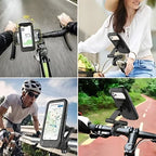Waterproof Phone Holder for Bike - 360° Rotatable, Fits up to 6.5 Inch Phones, view 2