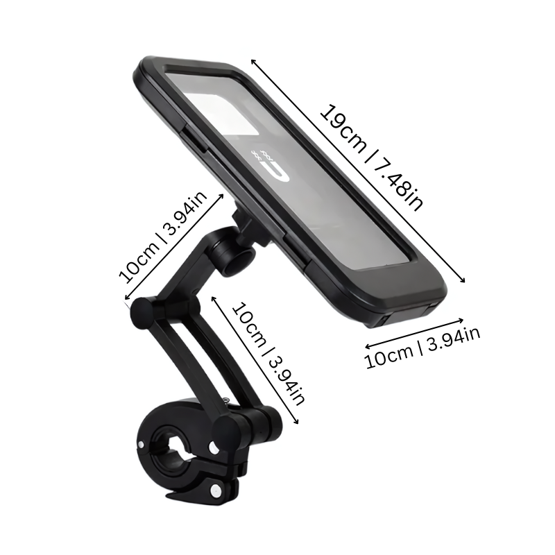 Waterproof Phone Holder for Bike - 360° Rotatable, Fits up to 6.5 Inch Phones, view 5