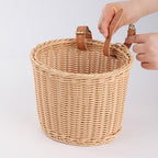 Women's Bicycle Basket with Sturdy Carry Handles - Easy to Clean Surface, view 4