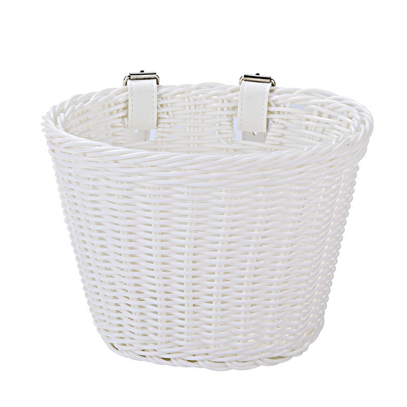 Women's Bicycle Basket with Sturdy Carry Handles - Easy to Clean Surface, view 6