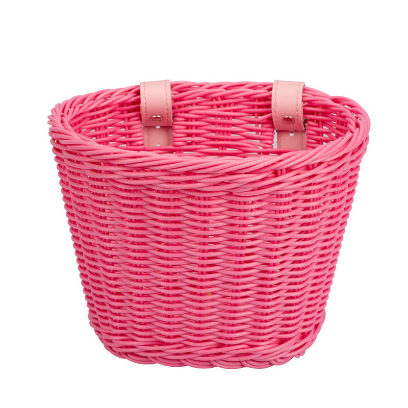 Women's Bicycle Basket with Sturdy Carry Handles - Easy to Clean Surface, view 8