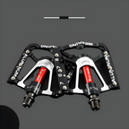 Lightweight Aluminium Bicycle Pedals - Non-Slip Grip, Ball Bearings