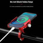 Bicycle Phone Holder for Bicycle, Motorcycle, E-Scooter - 360° Rotatable, view 2