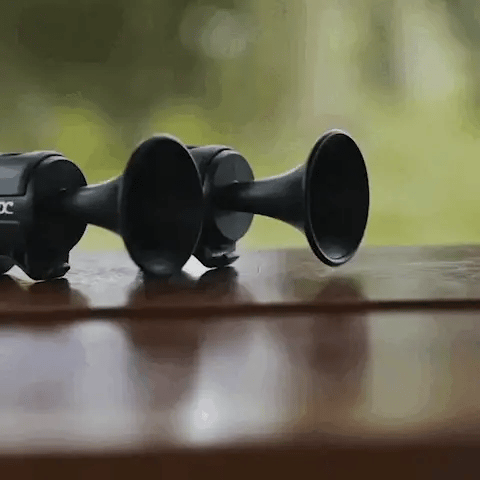 Powerful 120 dB Bike Horn - Waterproof, Shock-Resistant, ABS, Tool-Free Install, view 2