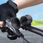 Powerful 120 dB Bike Horn - Waterproof, Shock-Resistant, ABS, Tool-Free Install