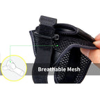 Cycling Wrist Mirror for Road Safety - Breathable Mesh, Adjustable Velcro Strap, view 5