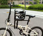 Padded Child Bike Safety Seat with High Back and Five-Point Harness, view 4