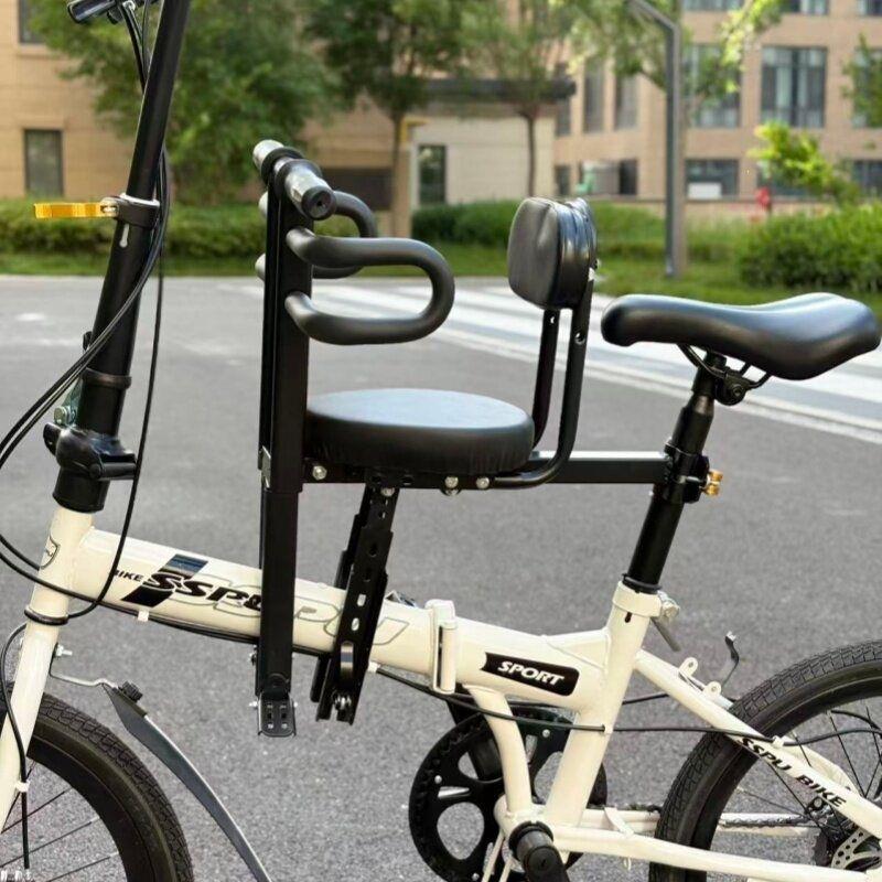 Padded Child Bike Safety Seat with High Back and Five-Point Harness, view 6