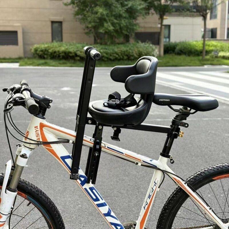 Padded Child Bike Safety Seat with High Back and Five-Point Harness, view 8