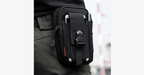 Military Nylon Waist Bag for Outdoor Travel - Waterproof, Belt Attachment