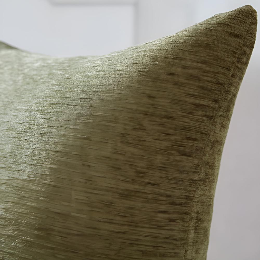 Dagar Mossstone Black Border Cushion Covers-Welvere