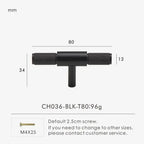 Dage Alva T-bar Handles-Welvere
