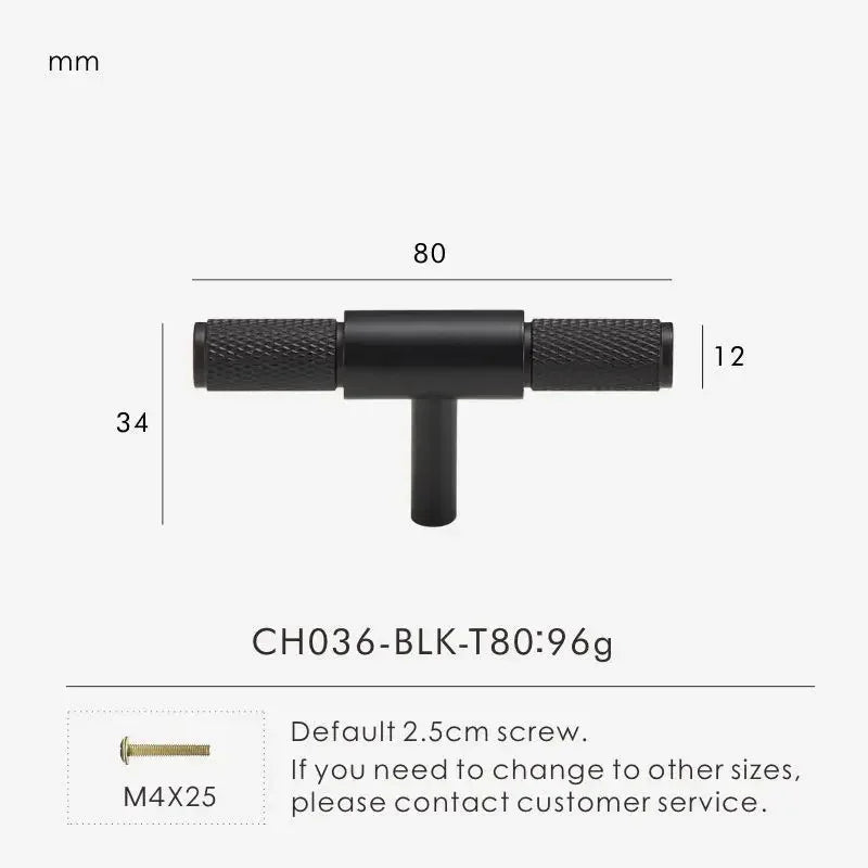 Dage Alva T-bar Handles-Welvere