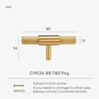 Dage Alva T-bar Handles-Welvere