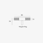 Dage Alva T-bar Handles-Welvere