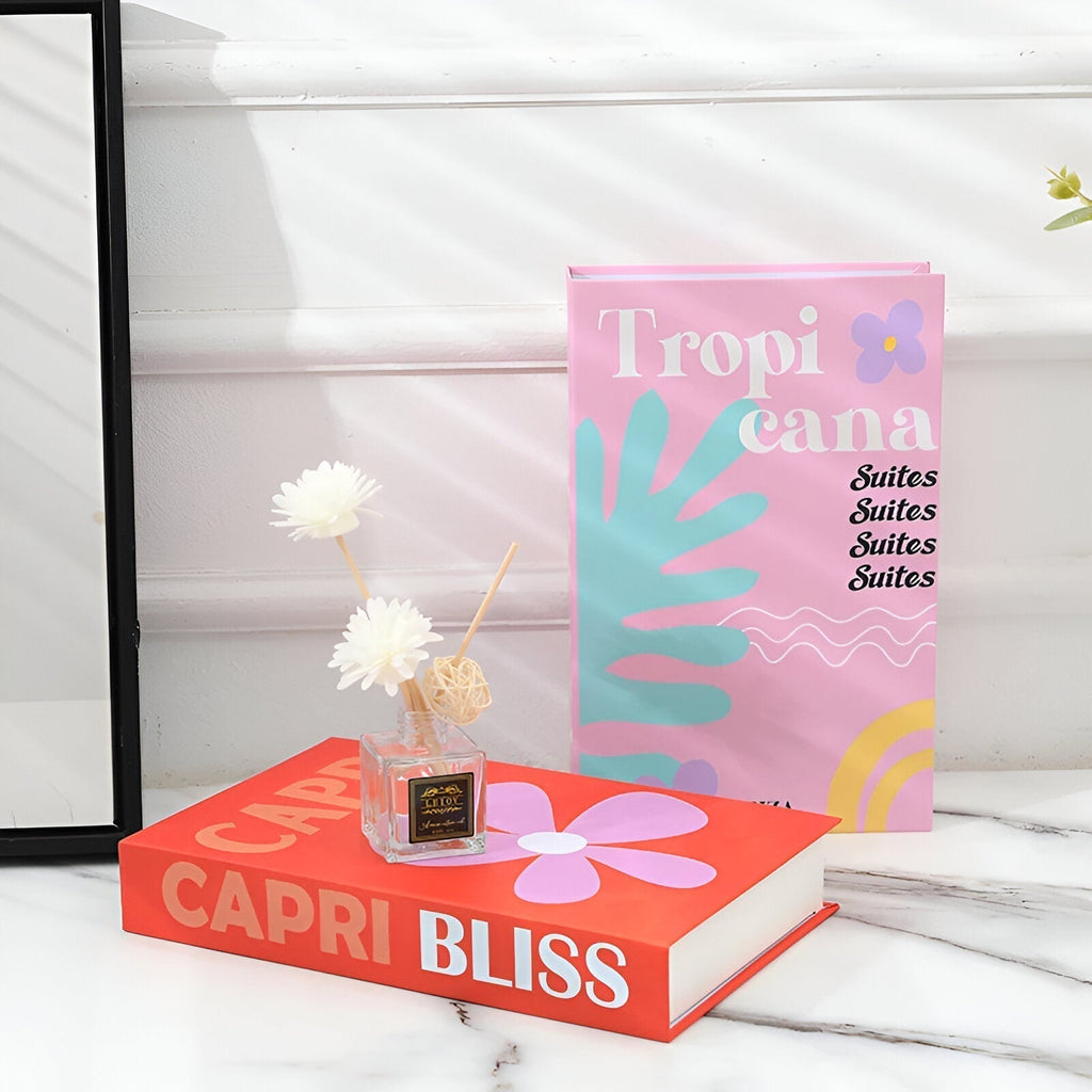 Decorative Book Replica with Concealed Storage, Paper, 26 x 17 x 4 cm