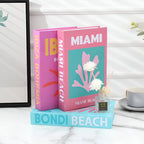 Decorative Book Replica with Concealed Storage, Paper, 26 x 17 x 4 cm