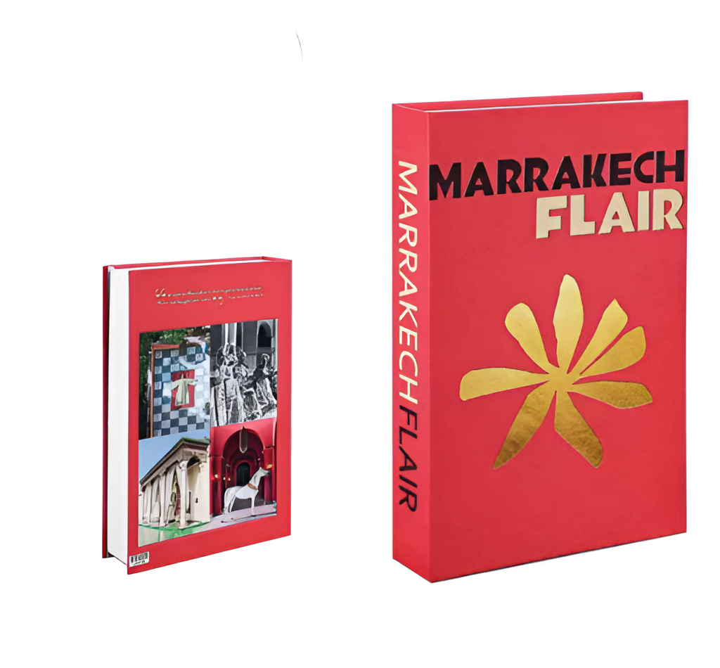 Decorative Book Replica with Concealed Storage, Paper, 26 x 17 x 4 cm