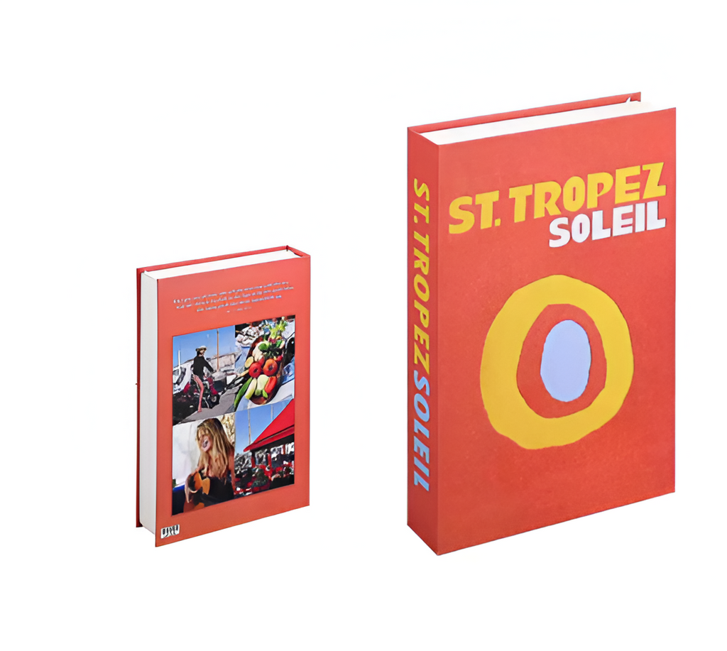 Decorative Book Replica with Concealed Storage, Paper, 26 x 17 x 4 cm