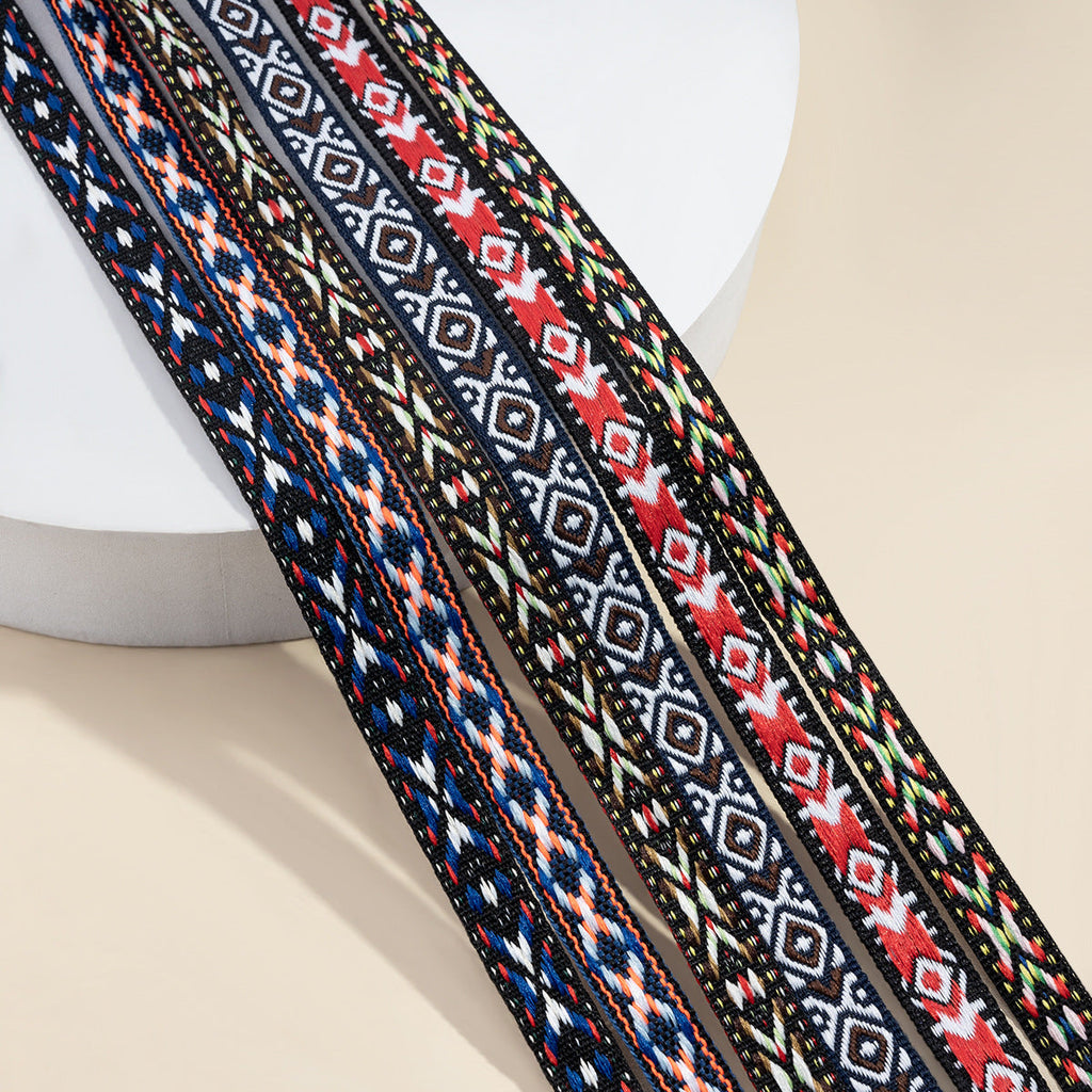 Decorative Braided Eyewear Strap with Adjustable Length