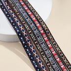 Decorative Braided Eyewear Strap with Adjustable Length