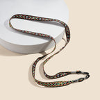 Decorative Braided Eyewear Strap with Adjustable Length