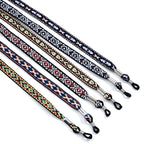 Decorative Braided Eyewear Strap with Adjustable Length