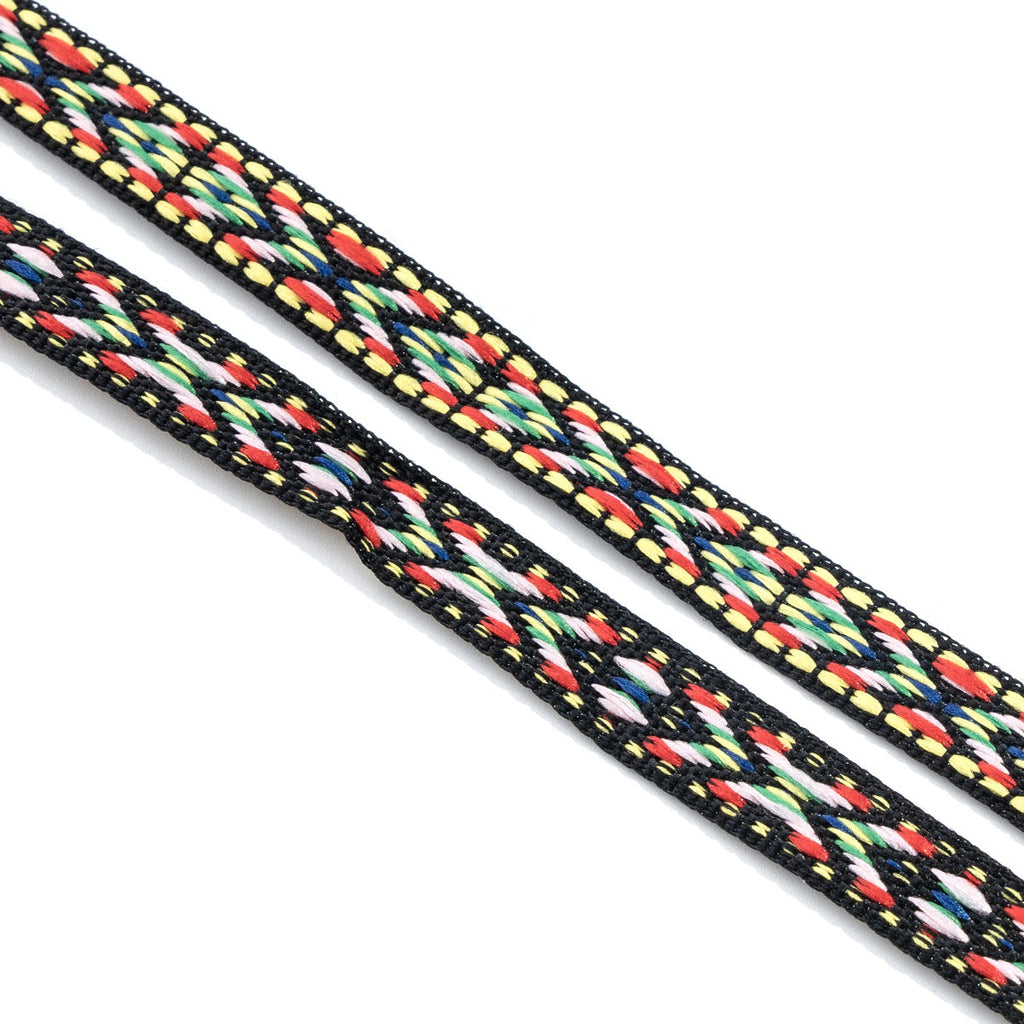 Decorative Braided Eyewear Strap with Adjustable Length