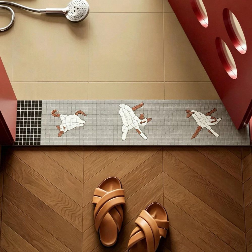 Decorative Ceramic Mosaic Bathroom Tile