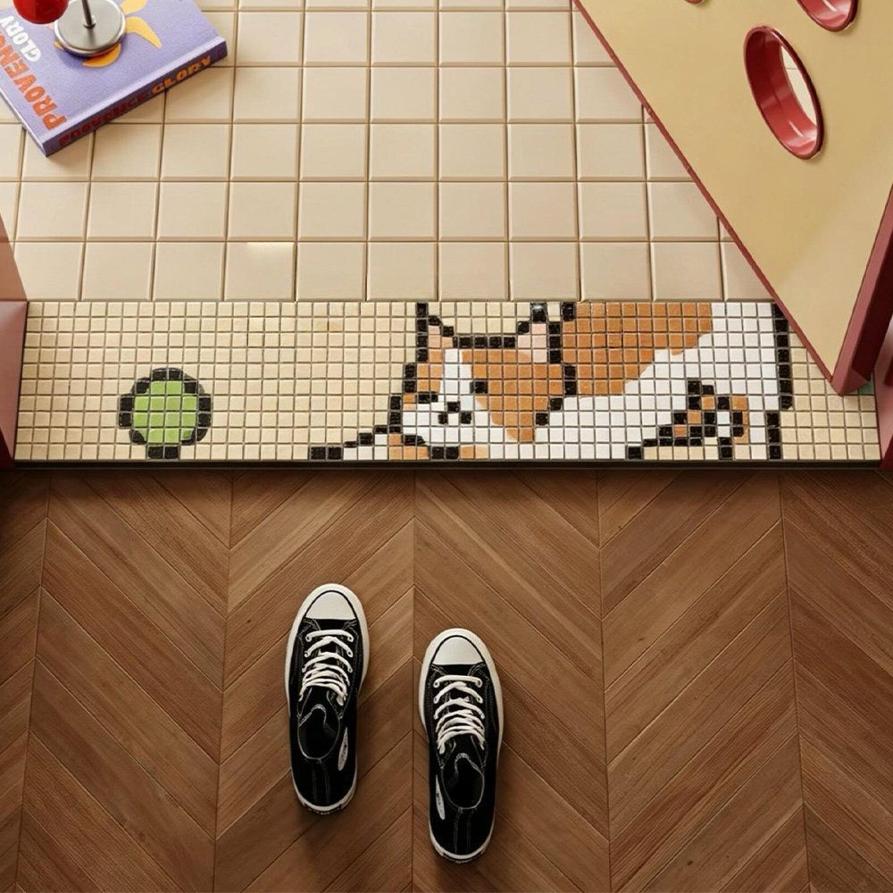 Decorative Ceramic Mosaic Bathroom Tile