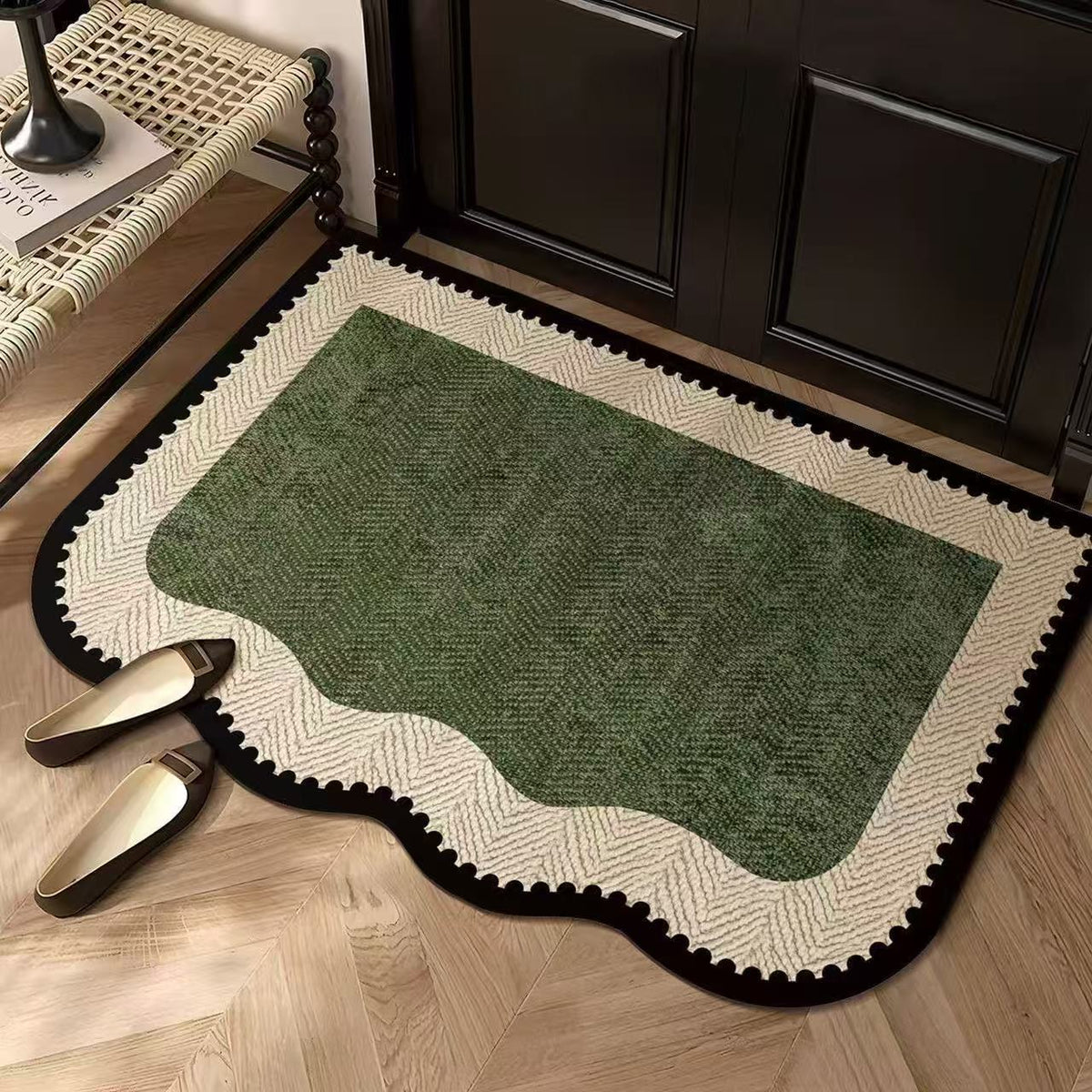 Decorative Entryway Area Mat, 31.5 x 47.24 Inch