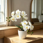 Decorative Faux Orchid Arrangement for Home or Office