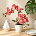 Decorative Faux Orchid Arrangement for Home or Office
