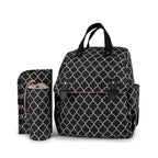 Diaper Backpack with Integrated Changing Mat and Adjustable Shoulder Straps